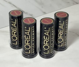 4 L’Oréal Quick Shimmer Face And Body Blush - Iced Plum - 0.5oz Sealed - $387.29 MXN