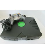 XBOX VIDEO GAME CONSOLE WITH WIRE &amp; MAD CATZ CONTROLLER - £110.76 GBP