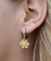 Houston,  Sunflower Earrings. Model 60083  - $39.95