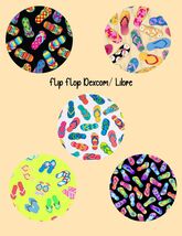 Flip Flop CGM Covers: Dexcom G7 G6, Libre 3 2 Pack of 5 - $12.99