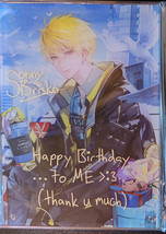 Sonny Brisko Acrylic Plate Set Birthday Goods &amp; Voice 2022 Nijisanji - $913.35 MXN