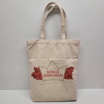 King&#39;s Hawaiian Flower Est. 1950 Hilo, Hawaii - Canvas Tote Shopping Bag - $21.87