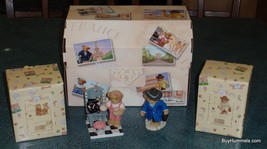 Cherished Teddies #CT107 T. James Bear & CT013 Maxine D'Face With Box - GIFT! - $36.85