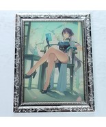 Ruan Mei Office Waifu Anime Girl Trading Card SIlver Heavy Metal 3" x 4" - $21.77