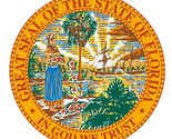 Seal of The State of Florida Sticker Decal R6 - $1.95+