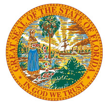 Seal of The State of Florida Sticker Decal R6 - £1.55 GBP+