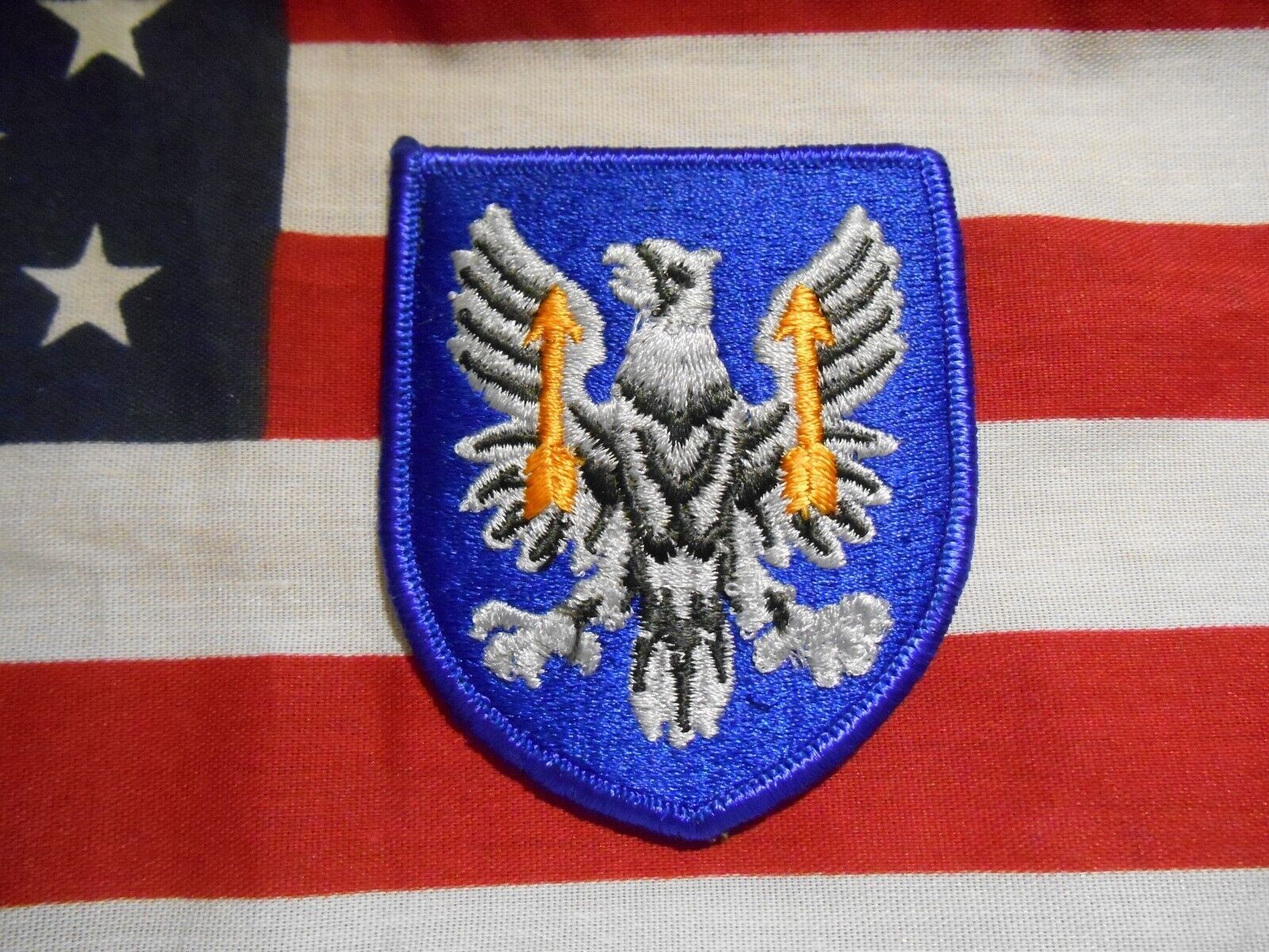 US ARMY 11TH COMBAT AVIATION BRIGADE COLOR SSI PATCH - Army