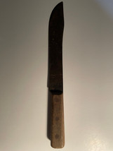 Vintage Wood Handle Knife 12 1/2 Long 8&quot; Blade - £6.39 GBP