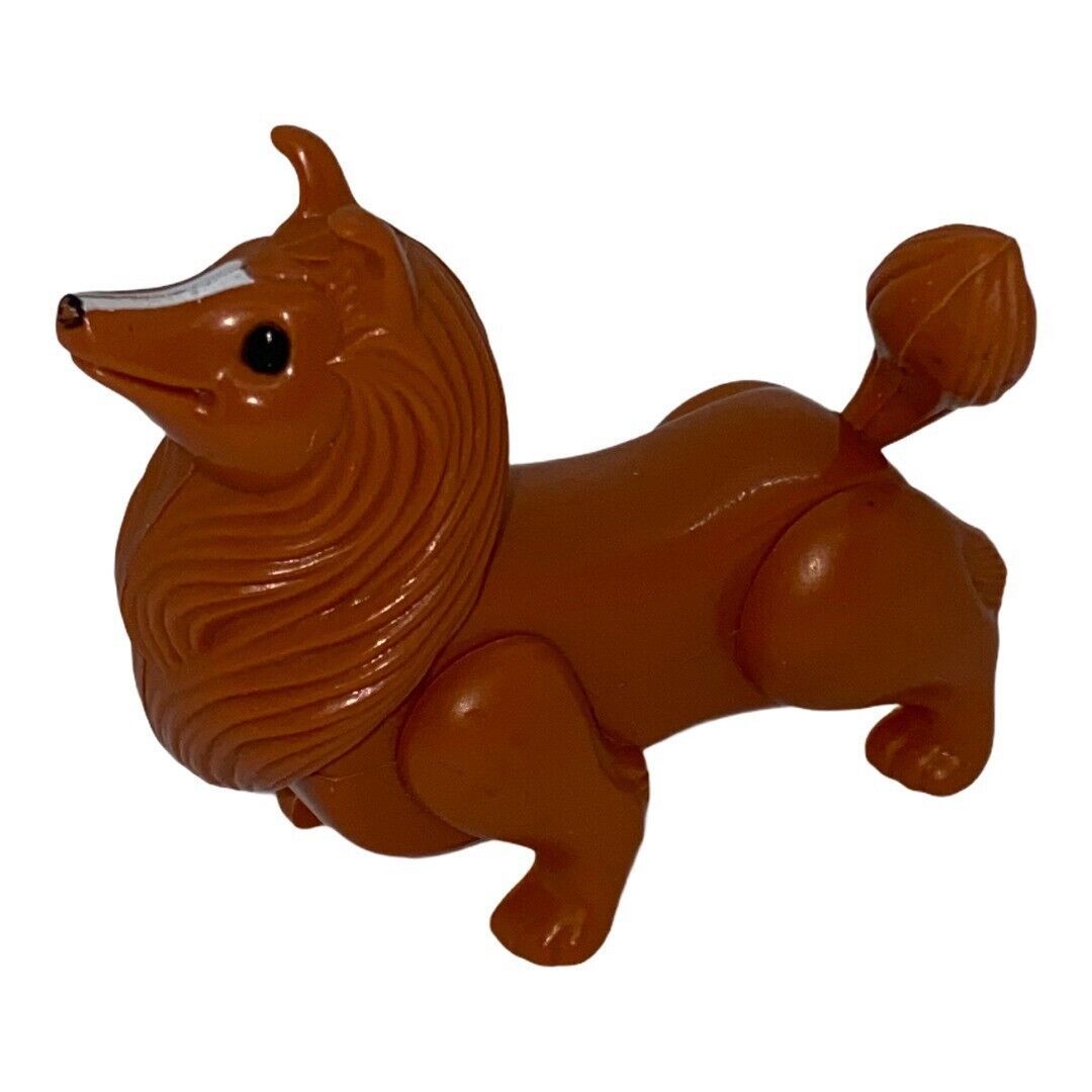 1978 Fisher-Price Collie Dog from Loving Family Dollhouse - $9.60