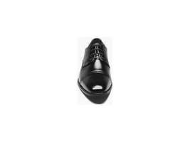 Stacy Adams Abbott Cap Toe Oxford Leather Shoes Black Comfortable 20159-001 image 3