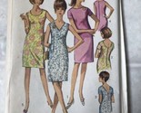 Vintage Pattern Dress 1966 Simplicity 6954 Size 12 Uncut Darted Sheath D... - £11.97 GBP