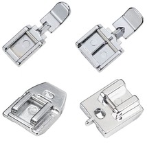 4 Pcs Zipper Foot Sewing Machine Presser Foot Set Of Invisible Concealed Narrow  - $18.99