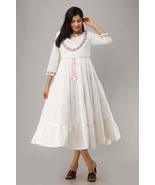 Traditional Jaipur Women&#39;s Cotton Fabulous Frock Style Dress Beautiful L... - £23.83 GBP