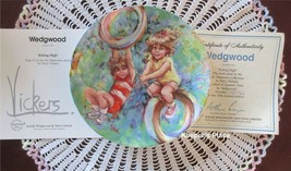 Wedgwood Riding High Collectible Plate 6th In My Memories COA Brochure Stand Box - £7.96 GBP