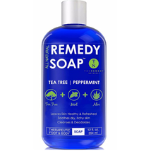 Truremedy Naturals Remedy Soap Tea Tree Oil Antibacterial Body Soap - Antifungal - £15.86 GBP