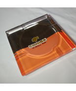 Heavy Thick Glass Square Cigar Ashtray 7 1/8&quot; x 7 1/8&quot; x 1 1/4&quot; NIB - $5,184.57 MXN