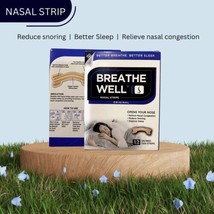 4 Box X 12Pcs Breathe Well Nasal Strips Anti Snoring Good Sleeping Nose Patch - £33.10 GBP
