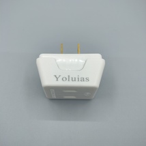 Yoluias Electrical Plugs Multi Plug Outlet Electrical Wall Outlet Splitter - £8.58 GBP