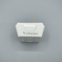 Yoluias Electrical Plugs Multi Plug Outlet Electrical Wall Outlet Splitter - £8.58 GBP