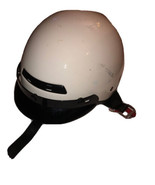 Vega White Half Helmet W/ Visor  - £12.42 GBP