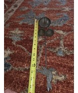 Heavy Antique Hummingbird Windchime Metal Hanging - €14,62 EUR