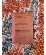 Vintage 1945 Baltimore &amp; Ohio B&amp;O Railroad Train Engineer Joint Circular... - €11,55 EUR