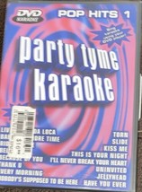 Party Tyme Karaoke - Pop Hits Vol. 1 DVD - Sealed BRAND NEW - 16 Tracks - £14.90 GBP