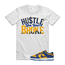BROKE T Shirt for Dunk Low Blue Jay University Yellow Michigan 1 UCLA Gold - £23.46 GBP+