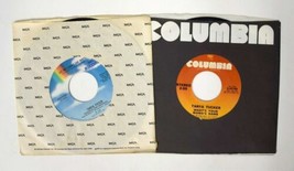2x TANYA TUCKER 45rpm 7&quot; Single LET ME COUNT THE WAYS / WHAT&#39;S YOUR MAMA... - £8.52 GBP