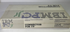 IBM PCjr Connector for TV Original Box Factory Sealed HTF! - $48.23
