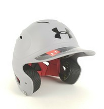 Under Armour UABH-200 S Fitted Adult Batting Helmet Matte Gray 6-5/8 to 6-3/4 - £39.87 GBP