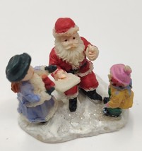Lemax Christmas Village Miniature Village Holiday Figurine Santa Claus - £7.79 GBP