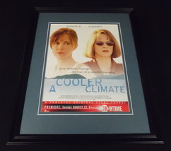 A Cooler Climate 1999 Showtime Framed 11x14 ORIGINAL Advertisement Sally Field - $34.64