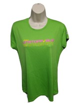 Asics Unstoppable New York City ING Marathon Womens Large Green Jersey - $371.66 MXN