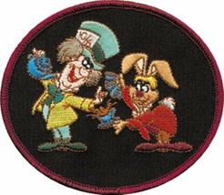 Walt Disney&#39;s Alice in Wonderland Mad Hatter and March Hare Patch, NEW UNUSED - £6.20 GBP