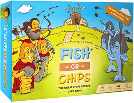 The Great Fries Escape Foodie Fight Card Game for Kids Easy to Learn Pla... - £19.38 GBP