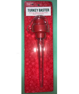 Gourmet Club Turkey Baster Kitchen Utensil, Bulb is a Red Santa Hat, - $53.30 MXN