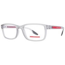 Prada Linea Rossa PS090V 14C101 Eyeglasses Grey Transparent Frame Demo L... - $189.99