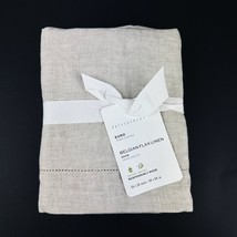 NEW [1] Pottery Barn Belgian Flax Linen Pillow Sham EURO CLASSIC in &quot;FLAX&quot; - $69.30