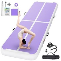 10ft Inflatable Air Gymnastics Mat Training Mats 8 inches Thickness G... - $457.52