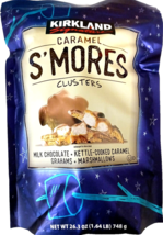 Kirkland Signature Caramel S'mores Clusters Kettle Cooked 26.3 Oz EXP 10... - $22.17