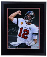 Tom Brady Autographed Bucs SB LV &quot;Scream&quot; Framed 16&quot; x 20&quot; Photograph Fa... - $43,256.24 MXN