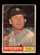 1961 Topps #300 Mickey Mantle Poor (St) (Mk) Yankees Hof *XB36362 - £154.23 GBP