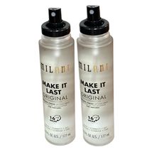 2 Milani Make It Last Original Natural Finish Setting Spray 6 oz Lot Of 2 - $27.65