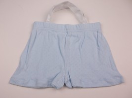 HANDMADE UPCYCLED KIDS PURSE BLUE SHORTS 12.5 X 8 INCHES UNIQUE ONE OF A... - $2.99