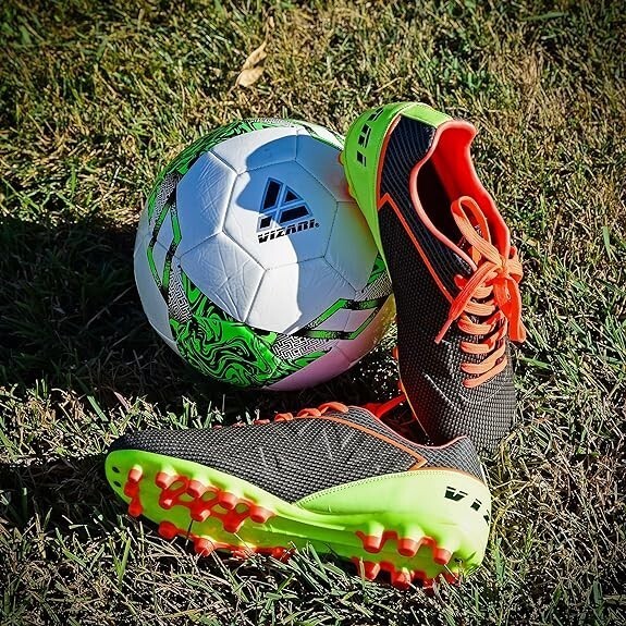 Vizari Men&#39;s Rio FG Soccer Shoes, Size-12, Black, VZSE93410M-12 - $21.33