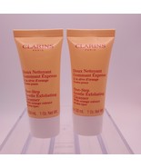 LOT OF 2 Clarins One-Step Gentle Exfoliating Cleanser Orange Extract 1oz ea - €12,73 EUR