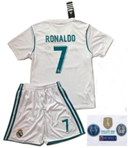 Real Madrid FINAL KYIV 2018 Kids Jersey RONALDO RAMOS Youth Jersey UCL P... - £68.10 GBP