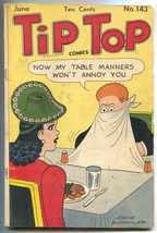 Tip Top Comics #143 1948 - Fritzi Ritz cover VG - £40.71 GBP