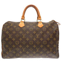 Louis Vuitton Monogram Speedy 35 Handbag Bag LV - £1,812.62 GBP